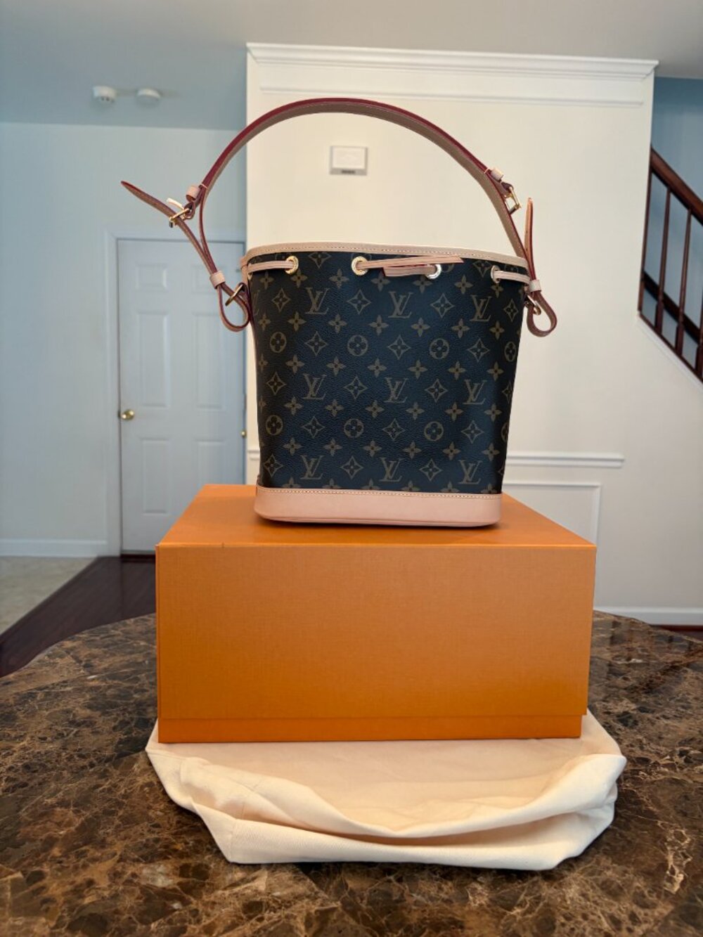 Louis Vuitton Petite Noe, Bag Organizers, Top-Handle Strap, & Drawstring Holder - Picture 5 of 16